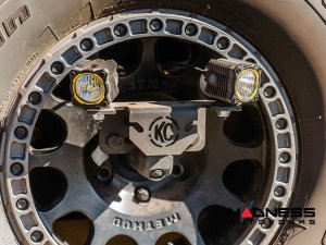 Ford Bronco Light Upgrade - Spare Tire Carrier Pod Mount - M12x1.5 Lug Nuts